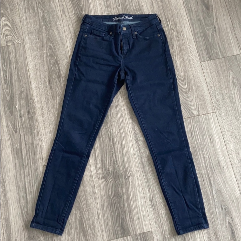 Universal Thread Dark Wash Skinny Jeans - Size 6